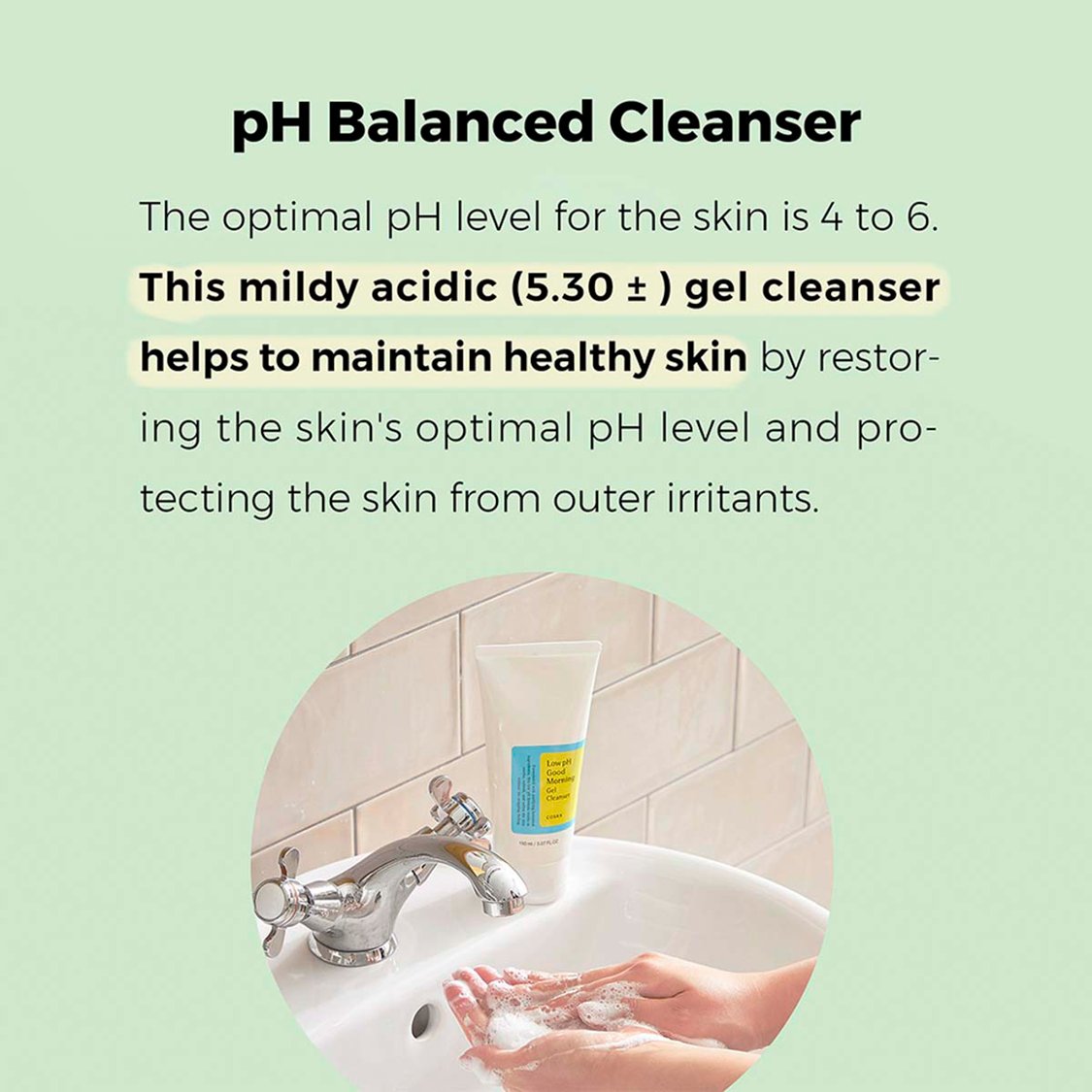 COSRX Low pH Good Morning Gel Cleanser -150ml