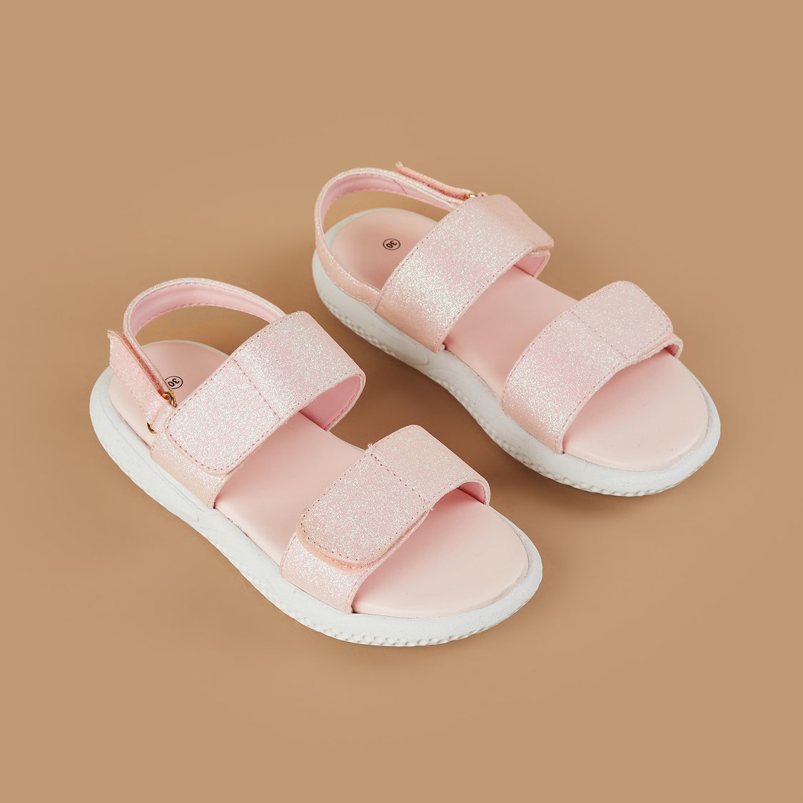 FAME FOREVER Textured Sandals
