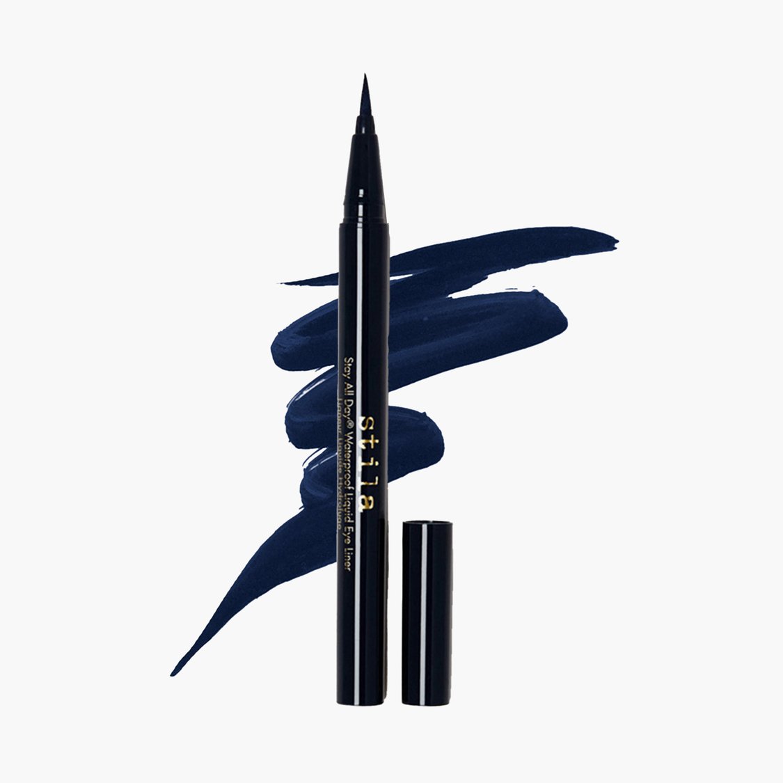 STILA Stay All Day Waterproof Liquid Eye Liner - Midnight Blue - 0.016 oz.