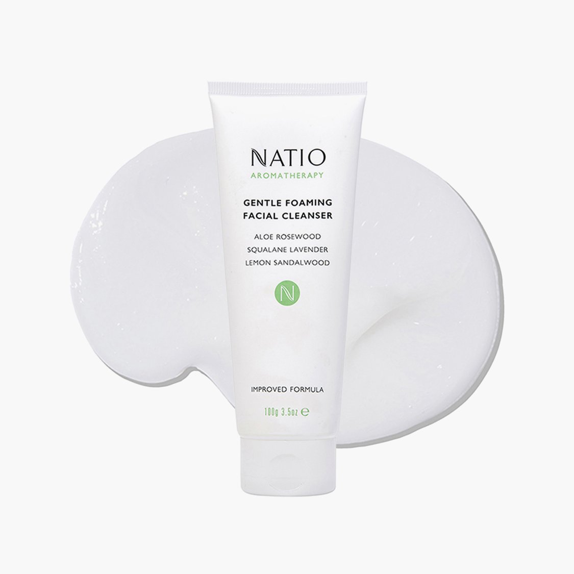 NATIO Aromatherapy Gentle Foaming Facial Cleanser - 100g