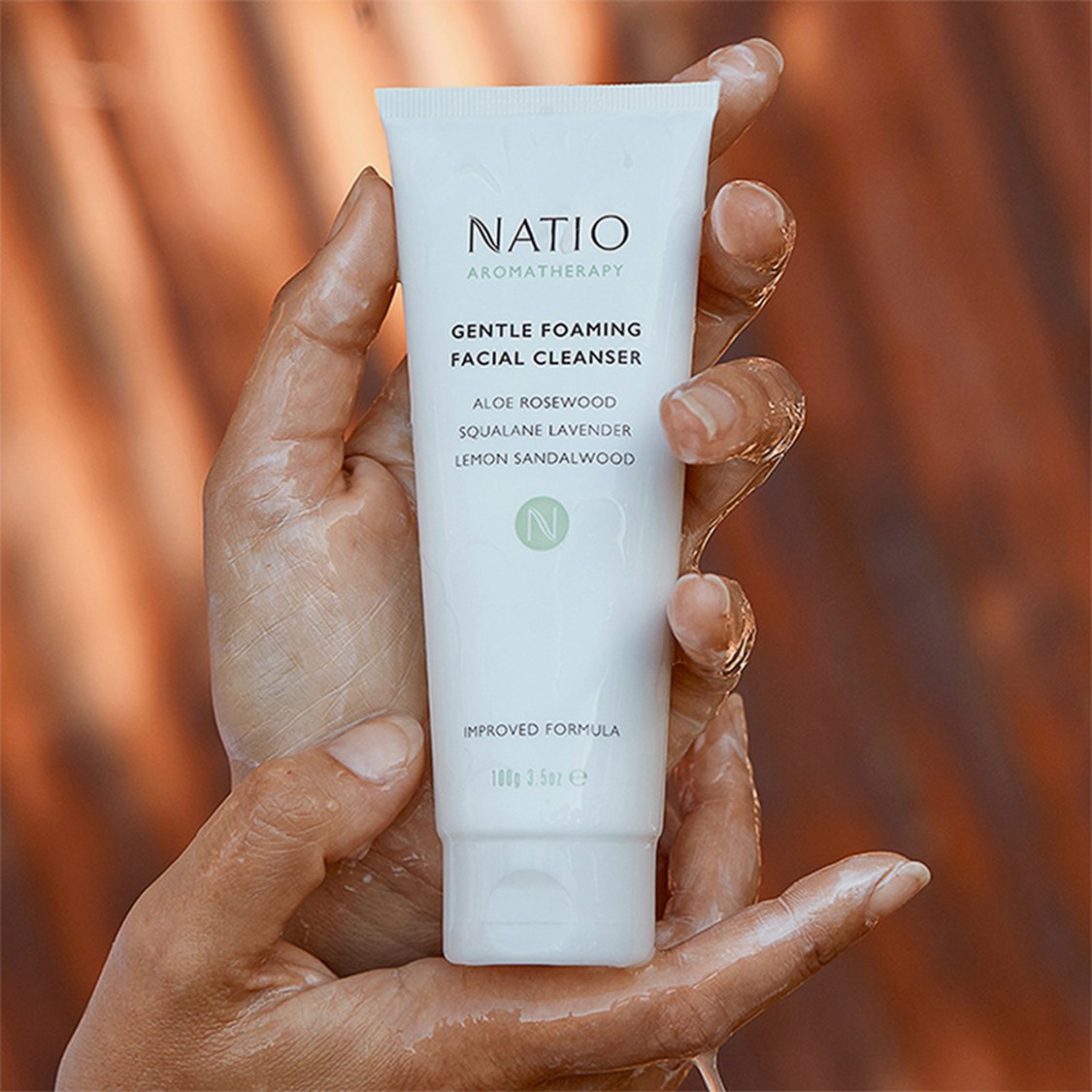 NATIO Aromatherapy Gentle Foaming Facial Cleanser - 100g