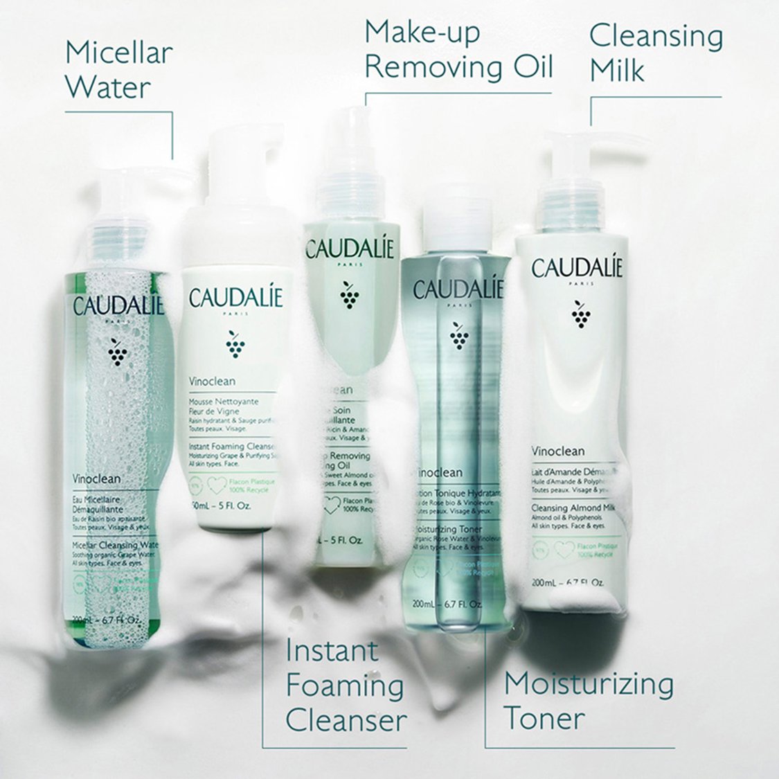 CAUDALIE Vinoclean Make-Up Removing Cleansing Oil - 150ml