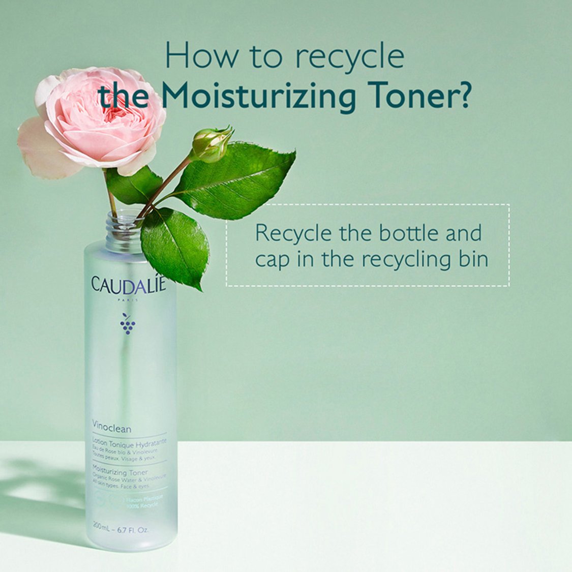 CAUDALIE Vinoclean Moisturizing Toner - 100ml
