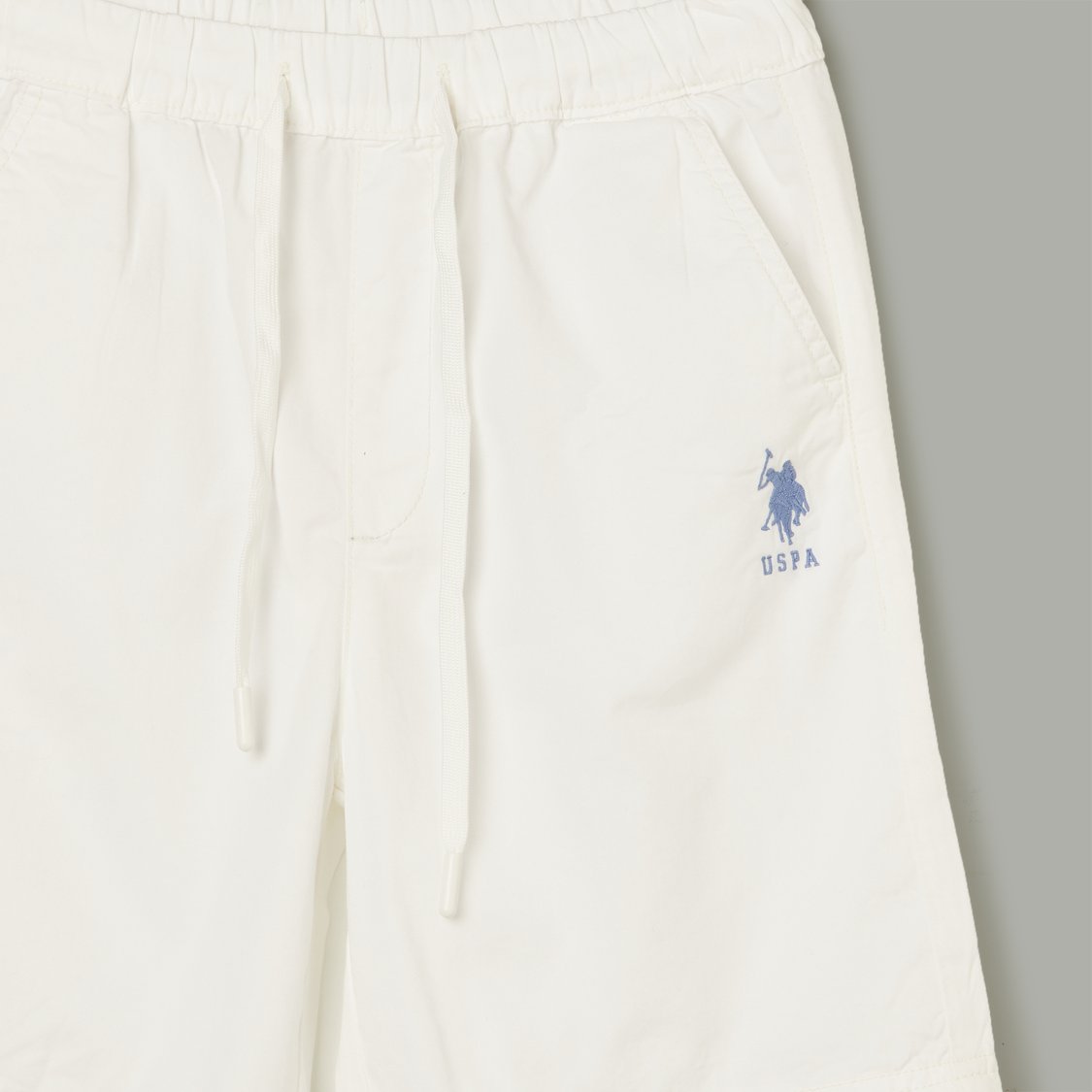 U.S. POLO ASSN. KIDS Solid Regular Fit Shorts