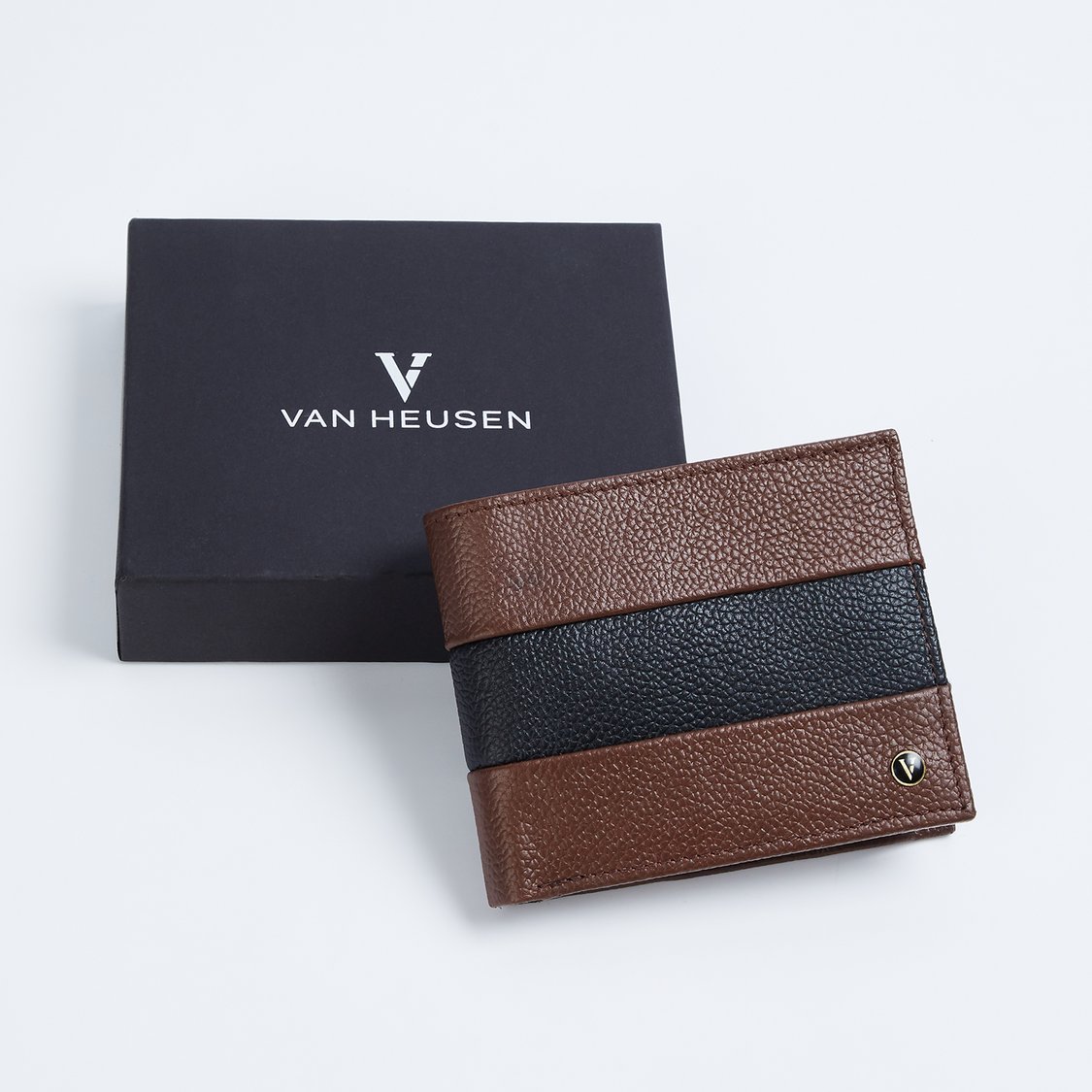 VAN HEUSEN Colourblock Bi-Fold Wallet