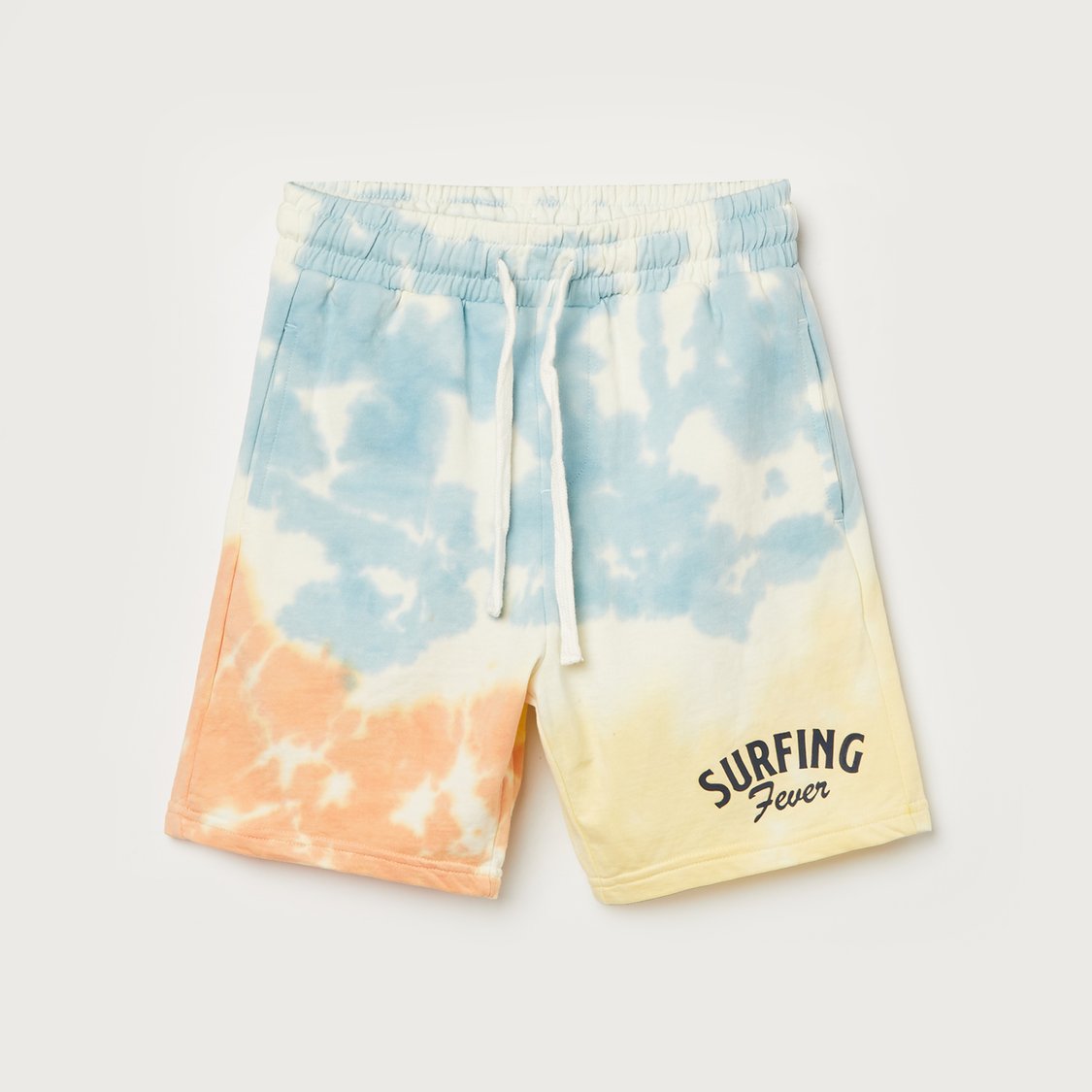 FAME FOREVER Tie & Dye Printed Shorts
