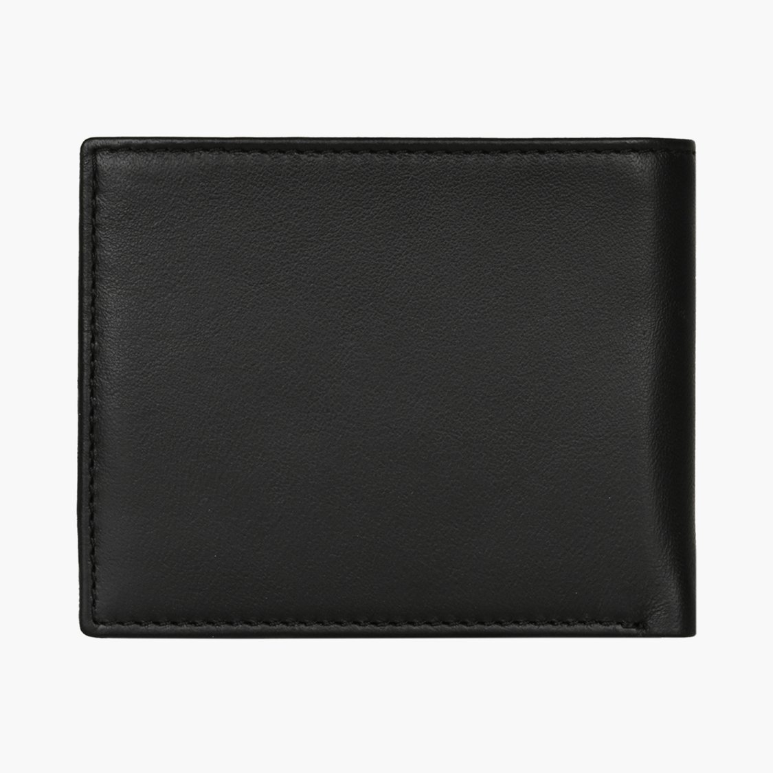 TOMMY HILFIGER Debossed Logo Bi-Fold Leather Wallet