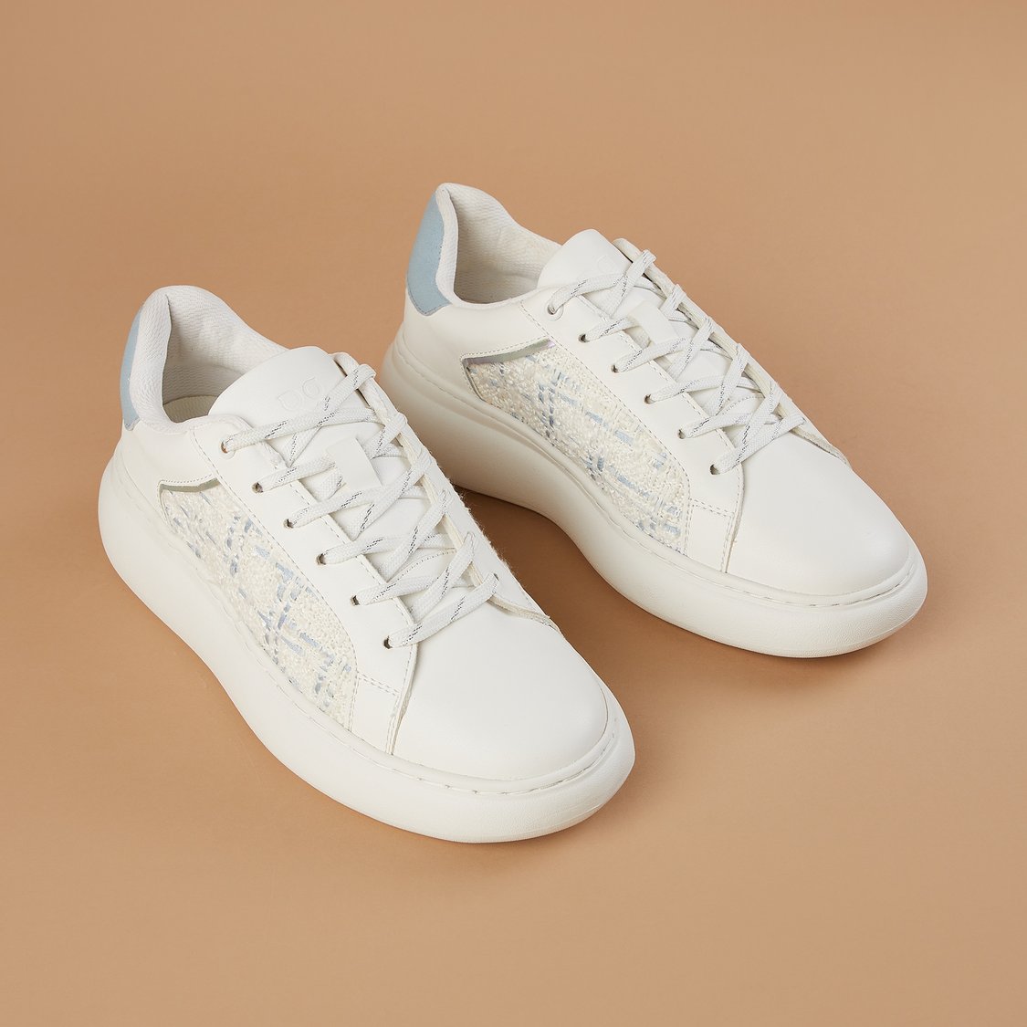 GINGER Embroidered Panel Sneakers