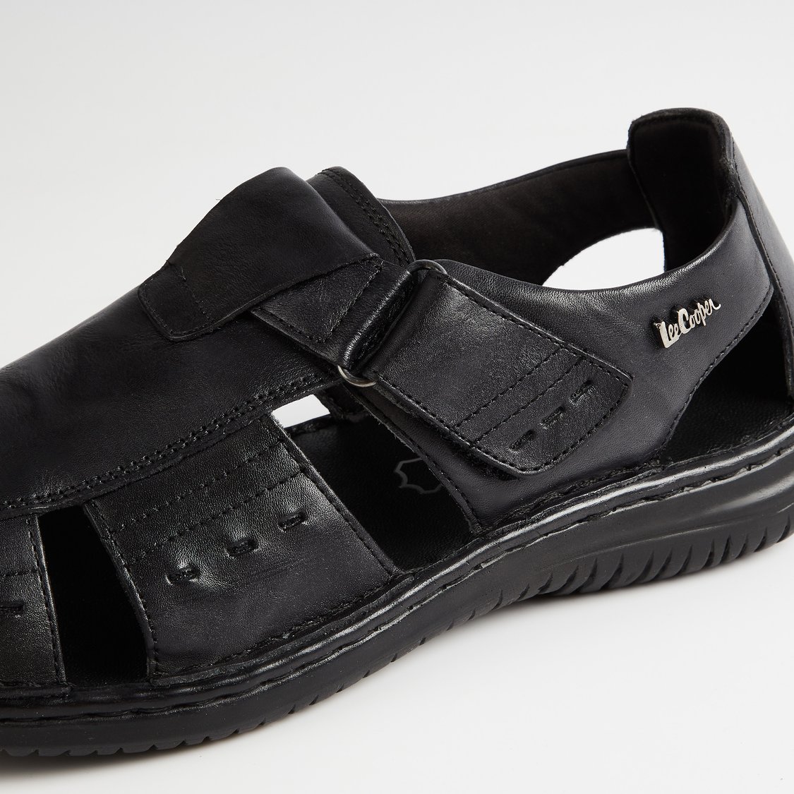 Buy LEE COOPER Leather Fisherman Sandals from Lee Cooper at just INR 2999.0