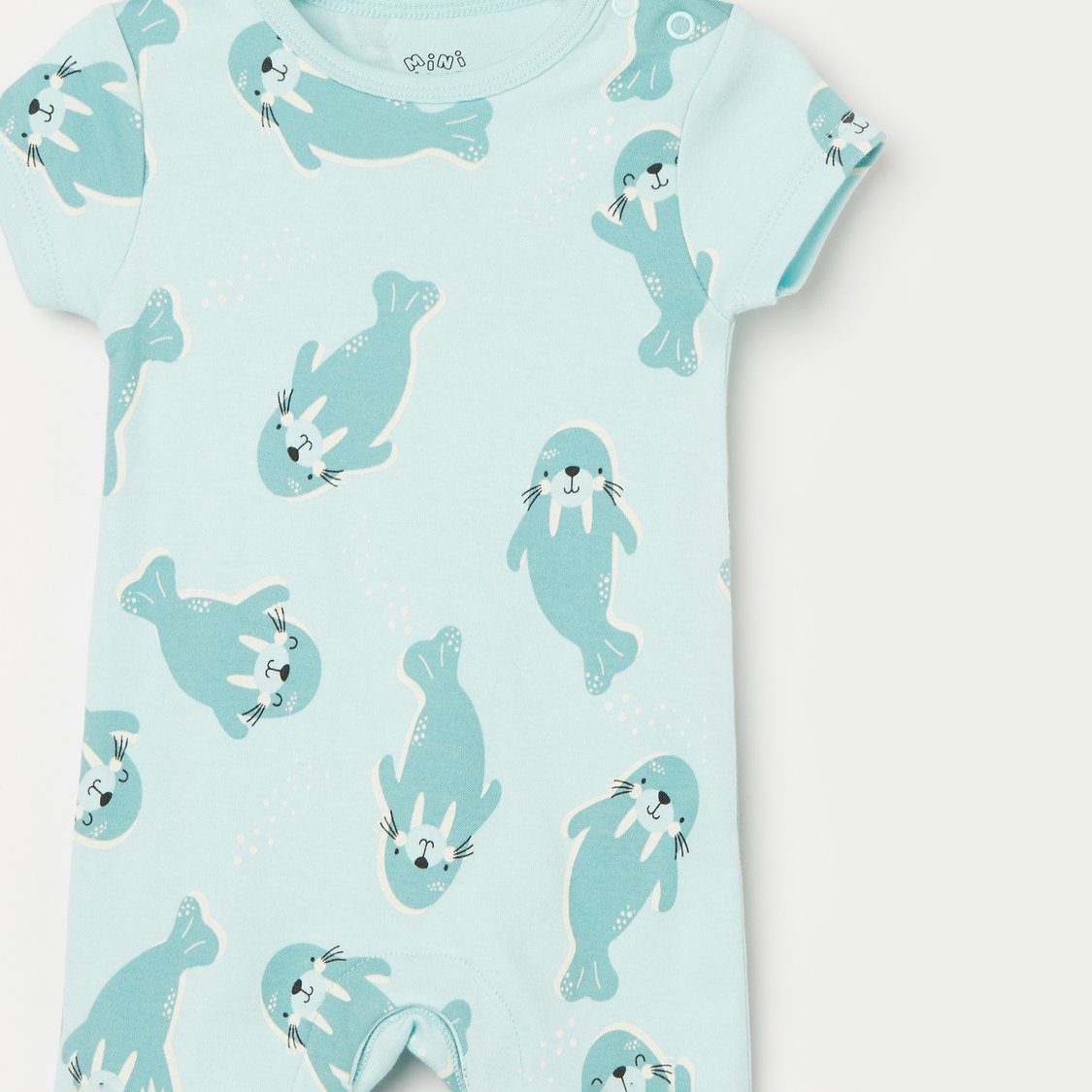 MINI KLUB Printed Romper - Pack of 2