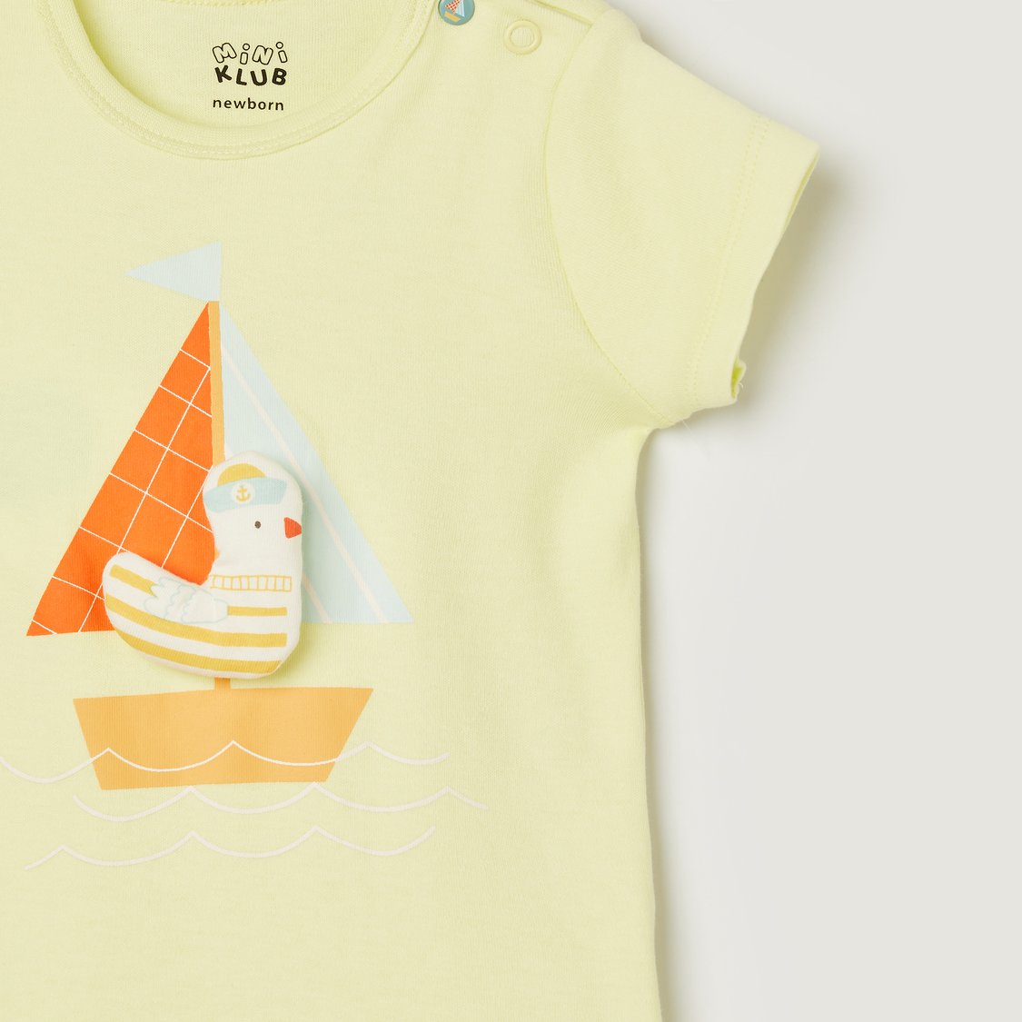 FS MINI KLUB Applique Romper with Hat