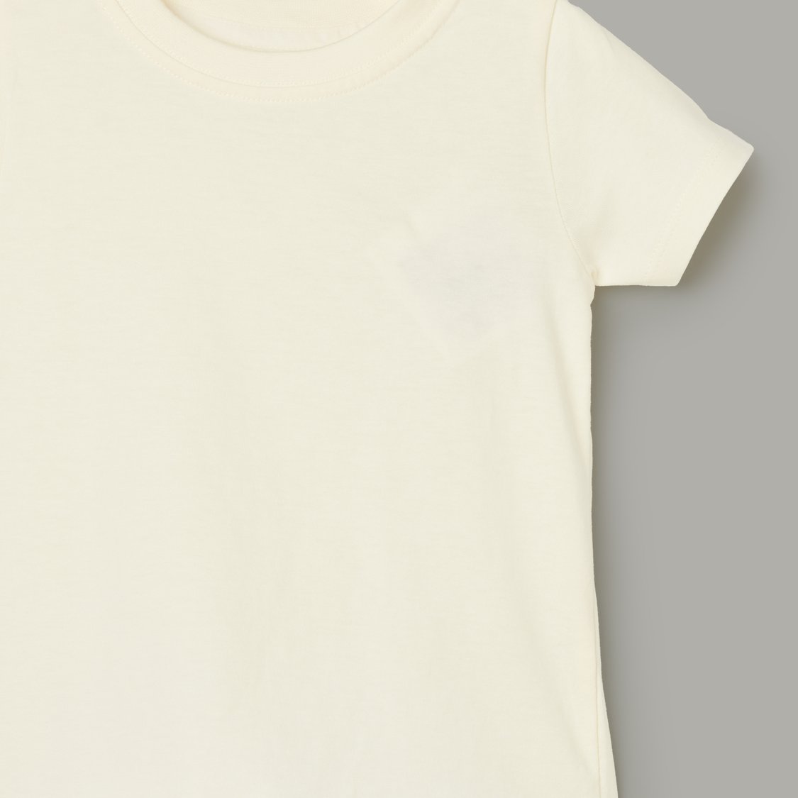 FS MINI KLUB Printed Dungarees with Solid T-shirt