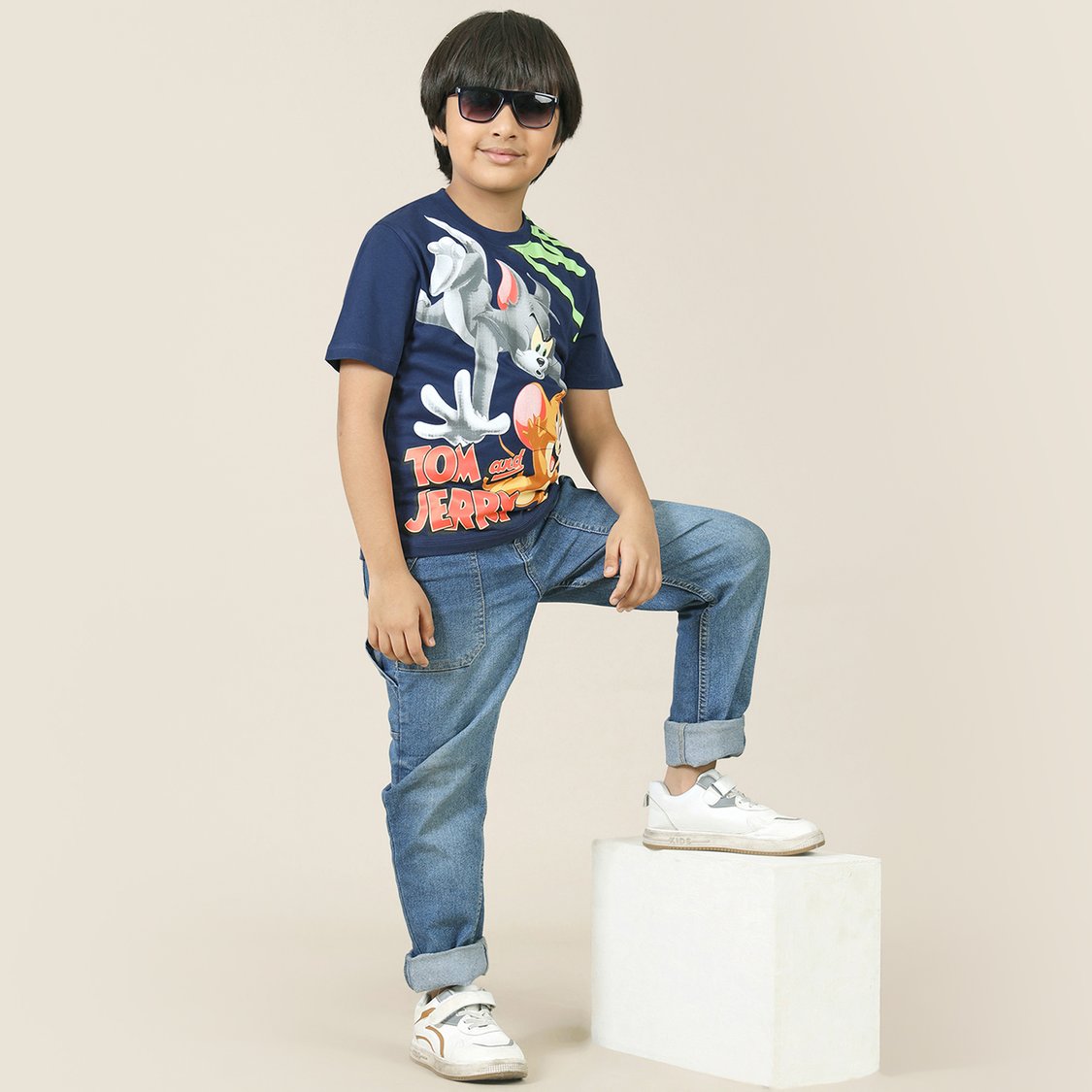 KIDSVILLE Tom & Jerry Printed T-shirt