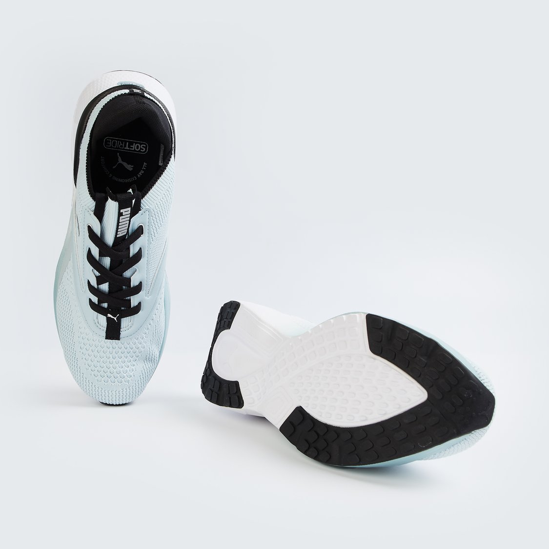 PUMA Softride Capri Mesh-Textured Running Shoes