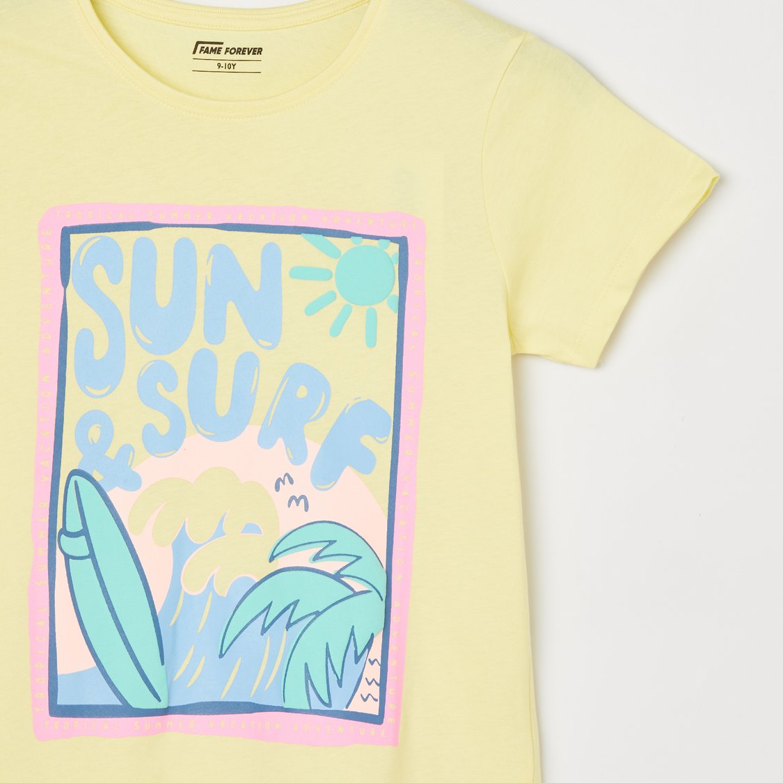 FAME FOREVER Printed T-shirt
