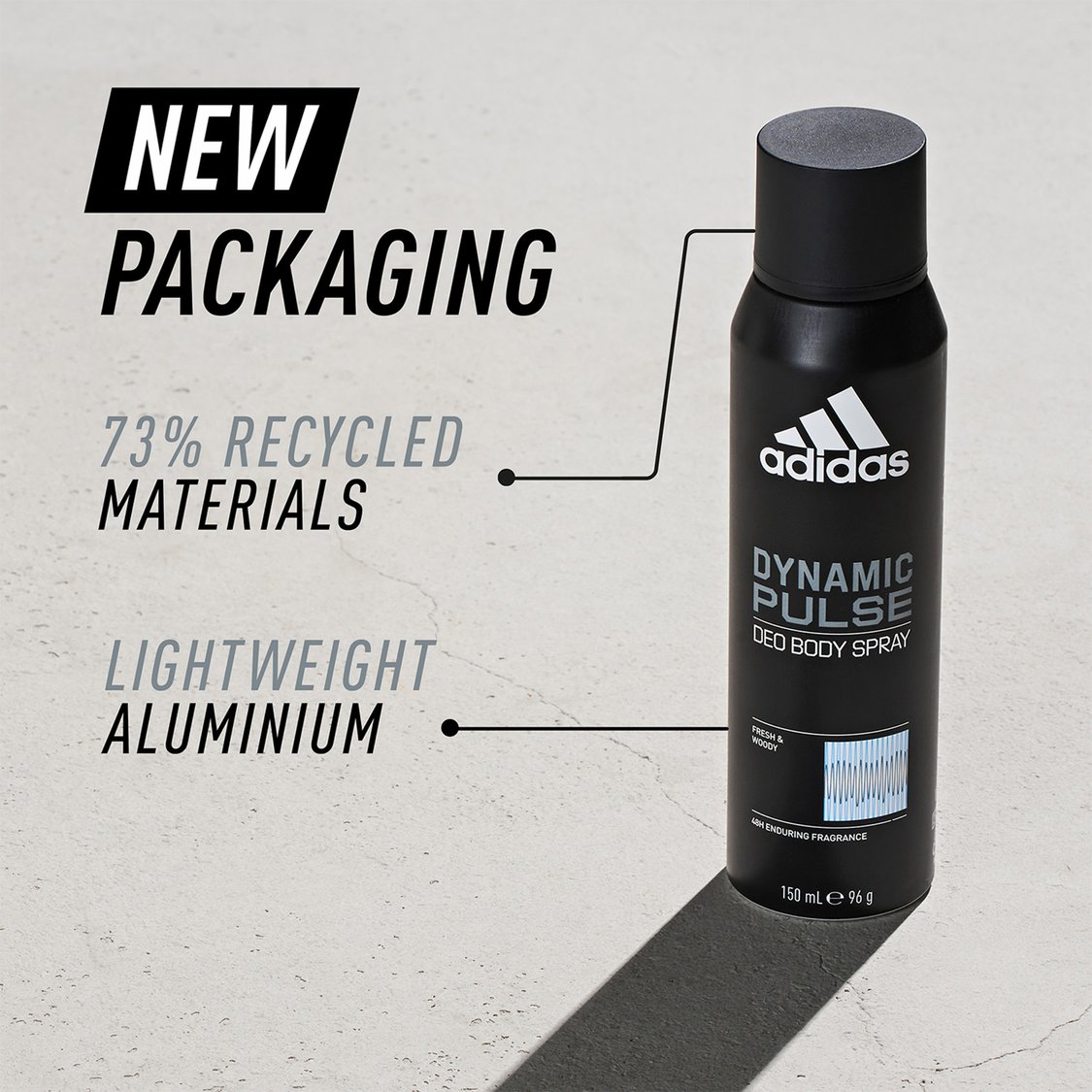 ADIDAS Dynamic Pulse Deodorant - 150ml