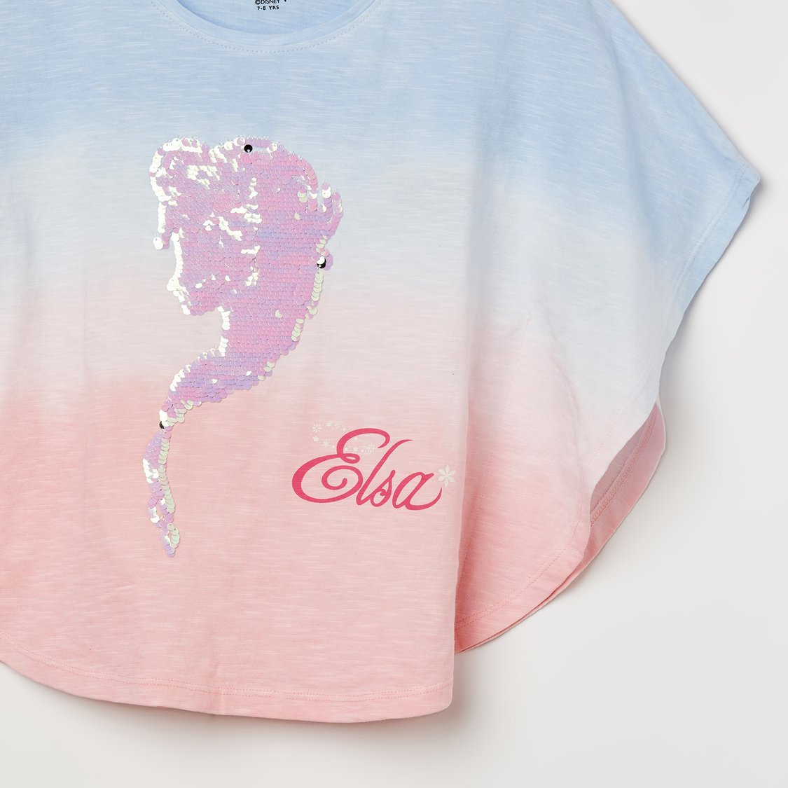 FAME FOREVER Elsa Sequinned Cape Top