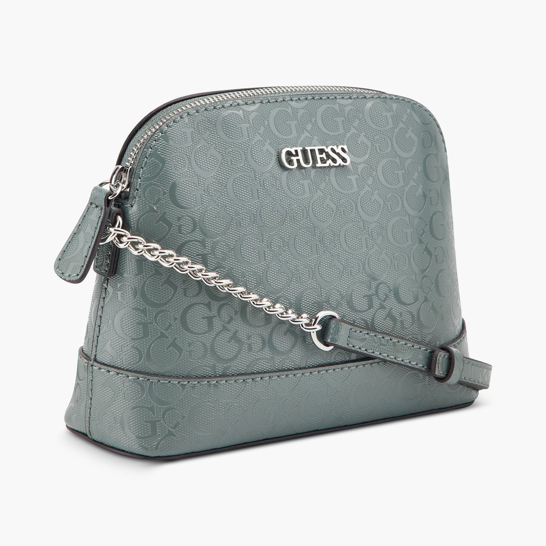 Buy GUESS Logo Debossed Sling Bag from Guess at just INR
