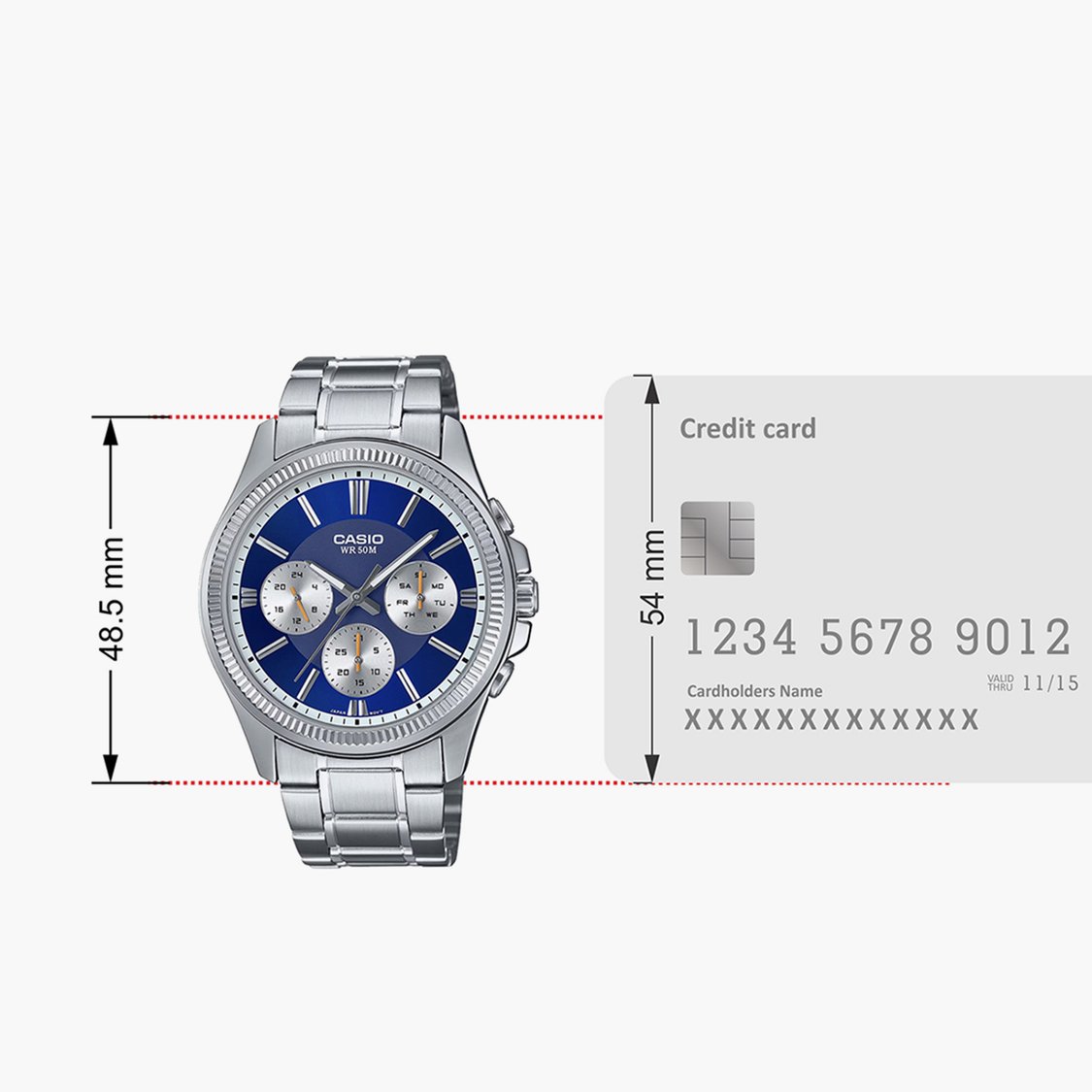 CASIO Enticer Multifunction Watch - A2228