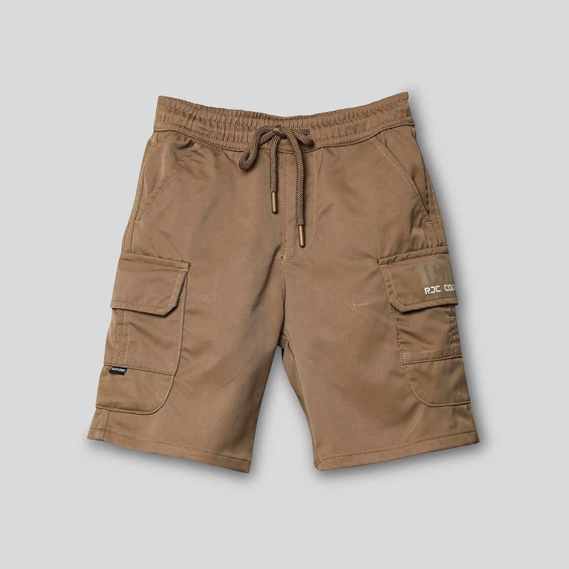 RUFF KIDS Solid Cargo Shorts