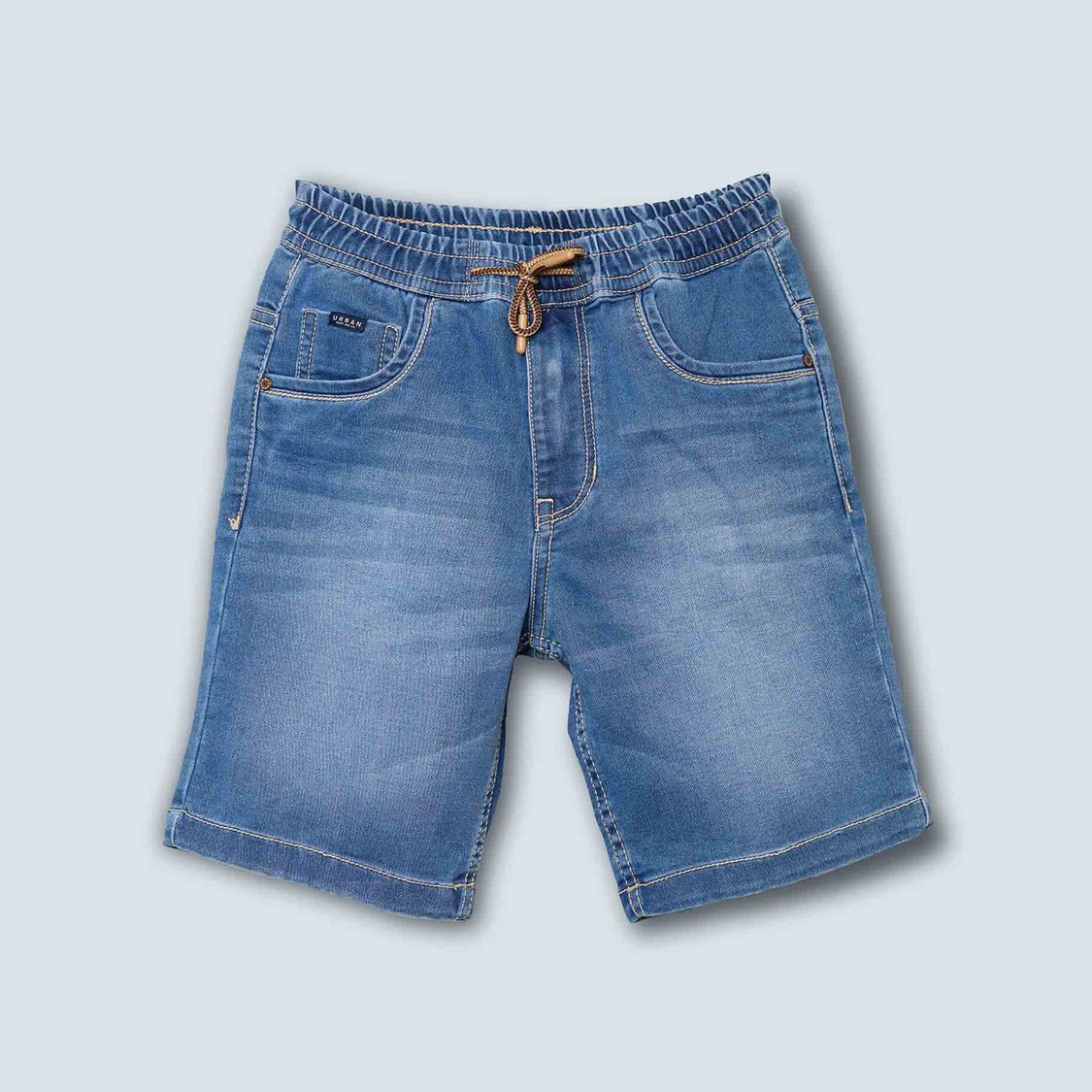 RUFF KIDS Washed Denim Shorts
