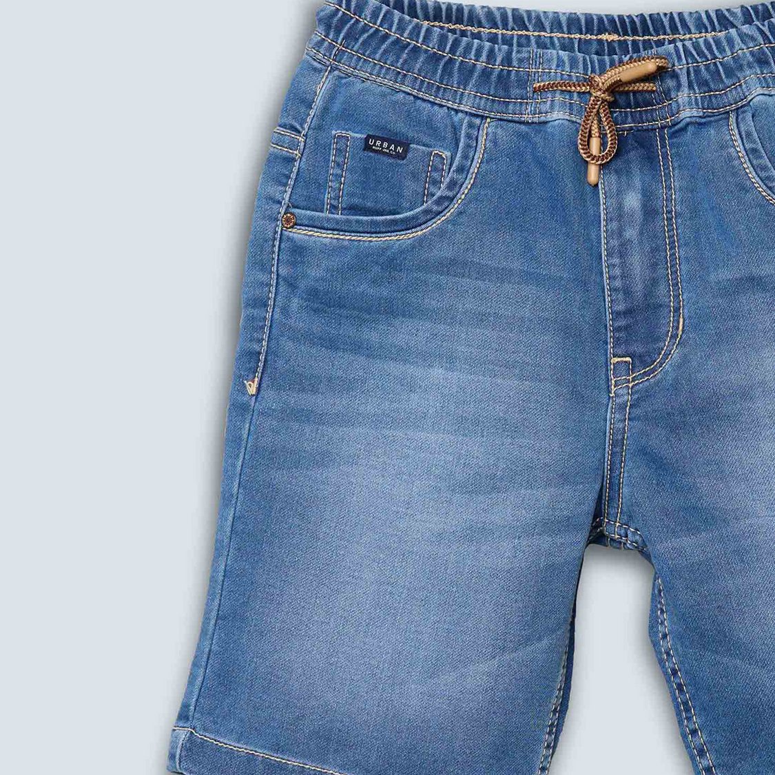 RUFF KIDS Washed Denim Shorts