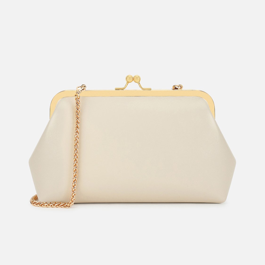 IRTH Juliet Solid Kiss-Lock Clutch