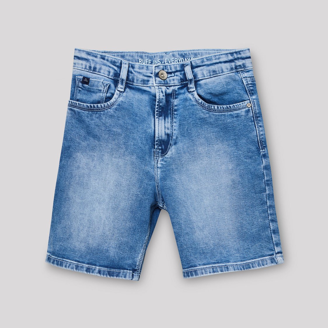 RUFF KIDS Washed Denim Shorts