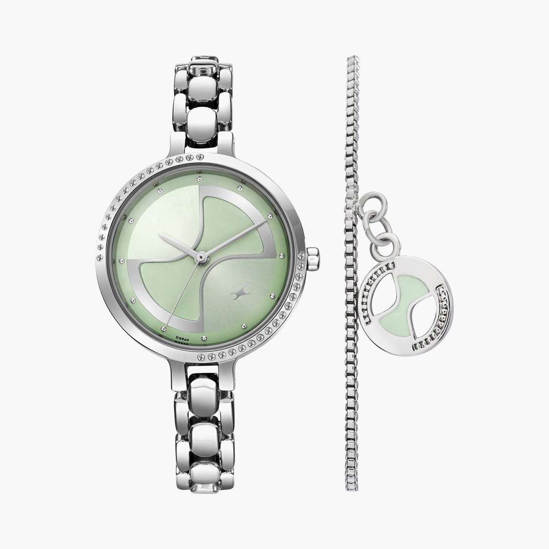 Rose Gold Esmart Uhren Round ALIX AL2538 Classic Rose Gold Diamond