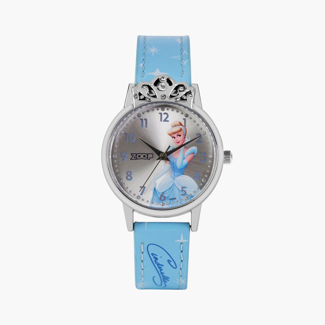 Buy ZOOP Cinderella Analog Watch - 26051SL01 from Zoop at just INR