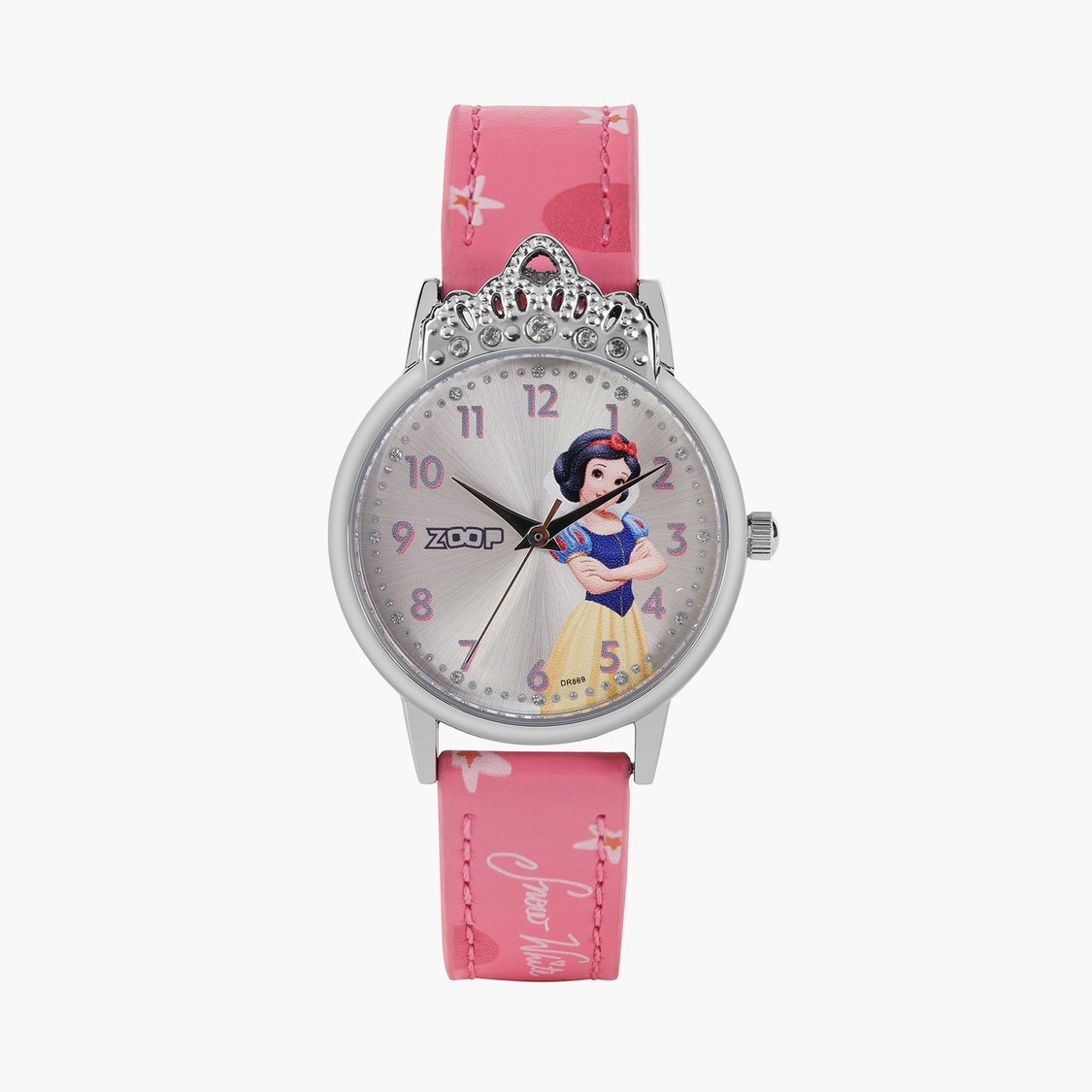 Buy ZOOP Snow White Leather Strap Analog Watch 26052SL01 from