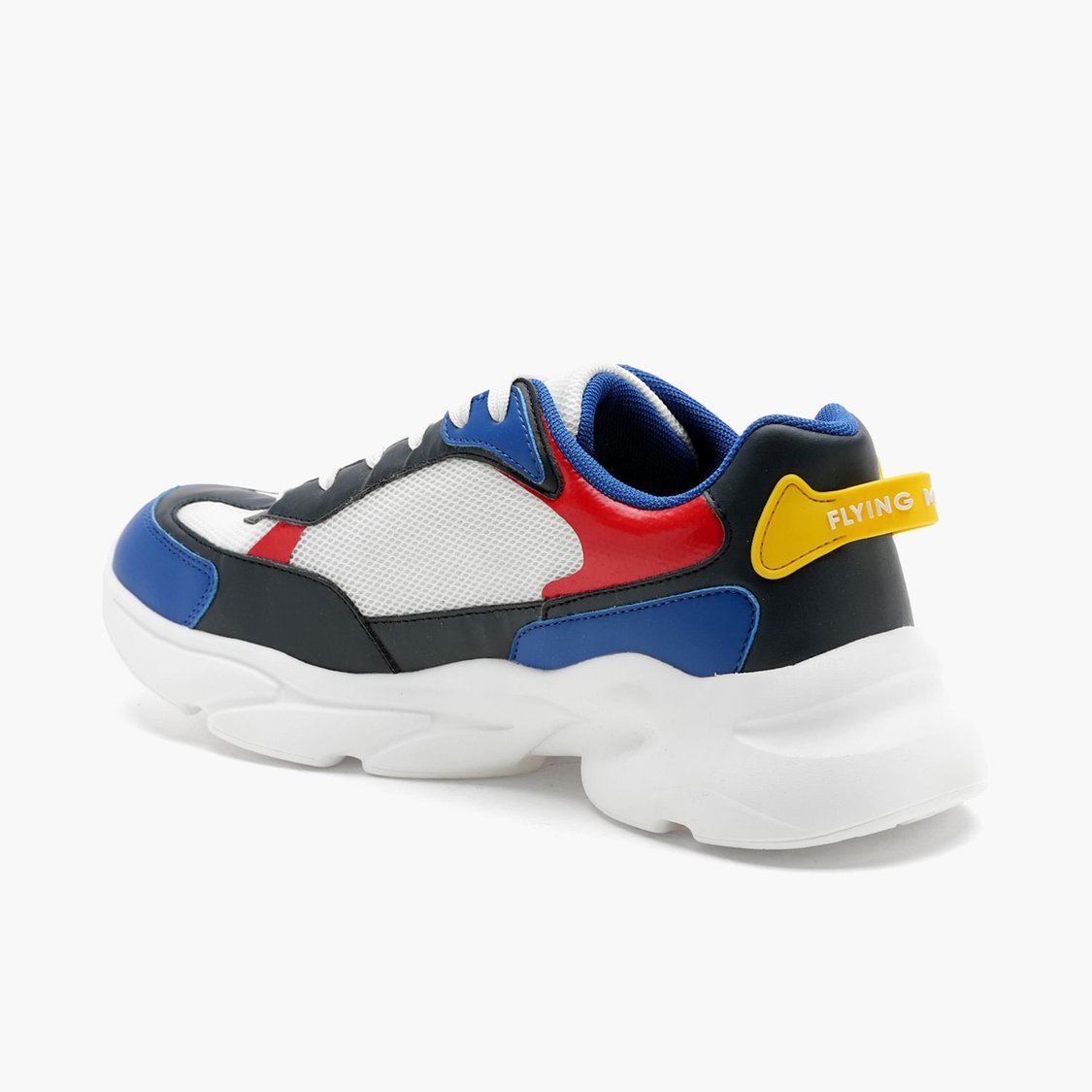 FLYING MACHINE Iowa Colourblock Low Top Sneakers
