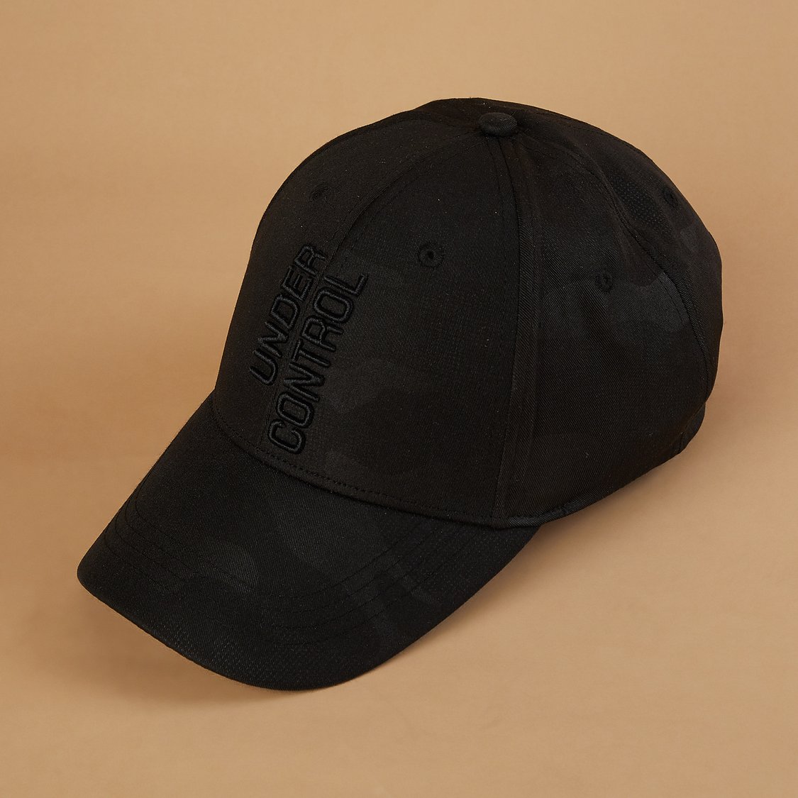 FAME FOREVER Typographic Embroidered Baseball Cap
