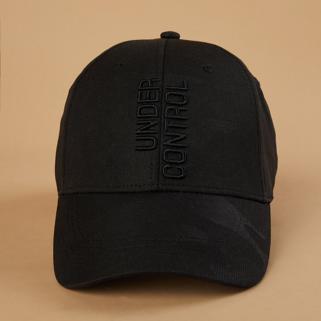 FAME FOREVER Typographic Embroidered Baseball Cap
