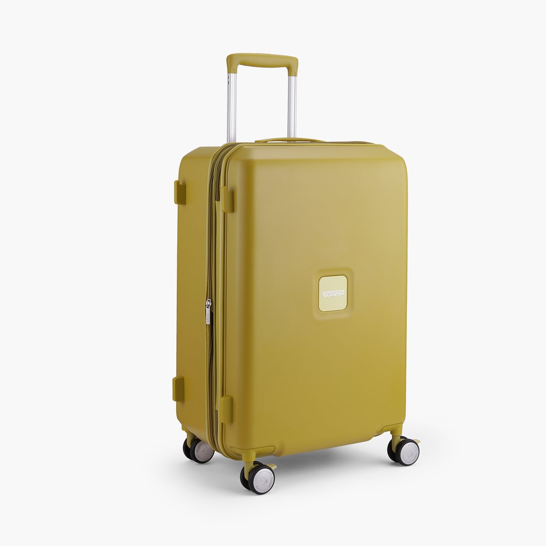 american tourister square hard case luggage