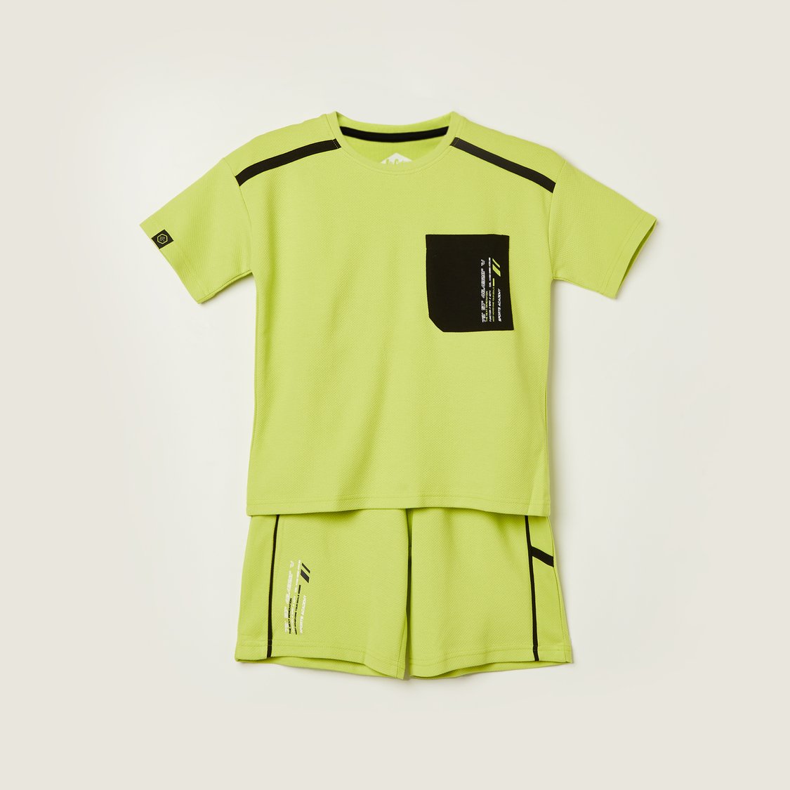 LEE COOPER JUNIORS Printed Shorts Set