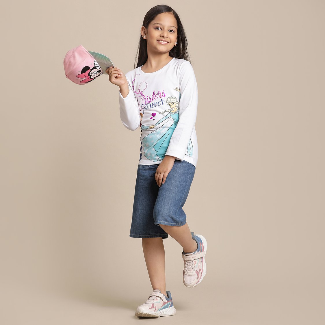 KIDSVILLE Disney Frozen Printed T-Shirt