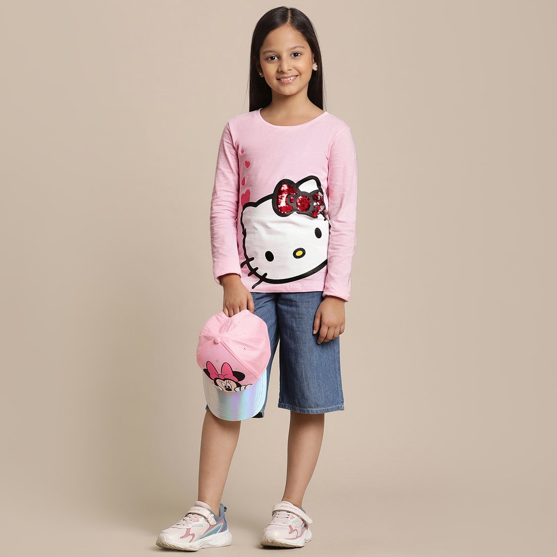 KIDSVILLE Hello Kitty Print T-shirt