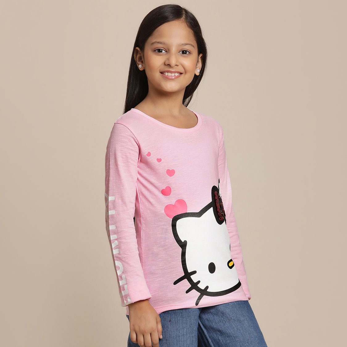 KIDSVILLE Hello Kitty Print T-shirt