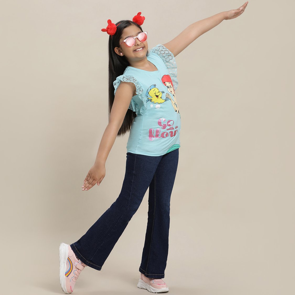 KIDSVILLE Disney Princess Printed T-shirt
