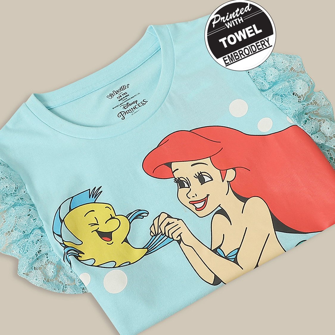 KIDSVILLE Disney Princess Printed T-shirt
