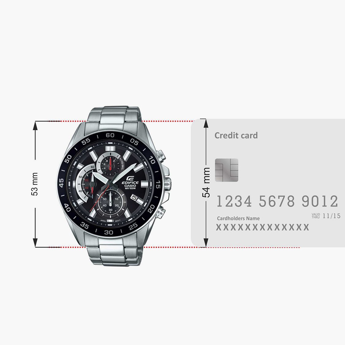 Buy CASIO Edifice Chronograph Watch ED554 from Casio at just INR