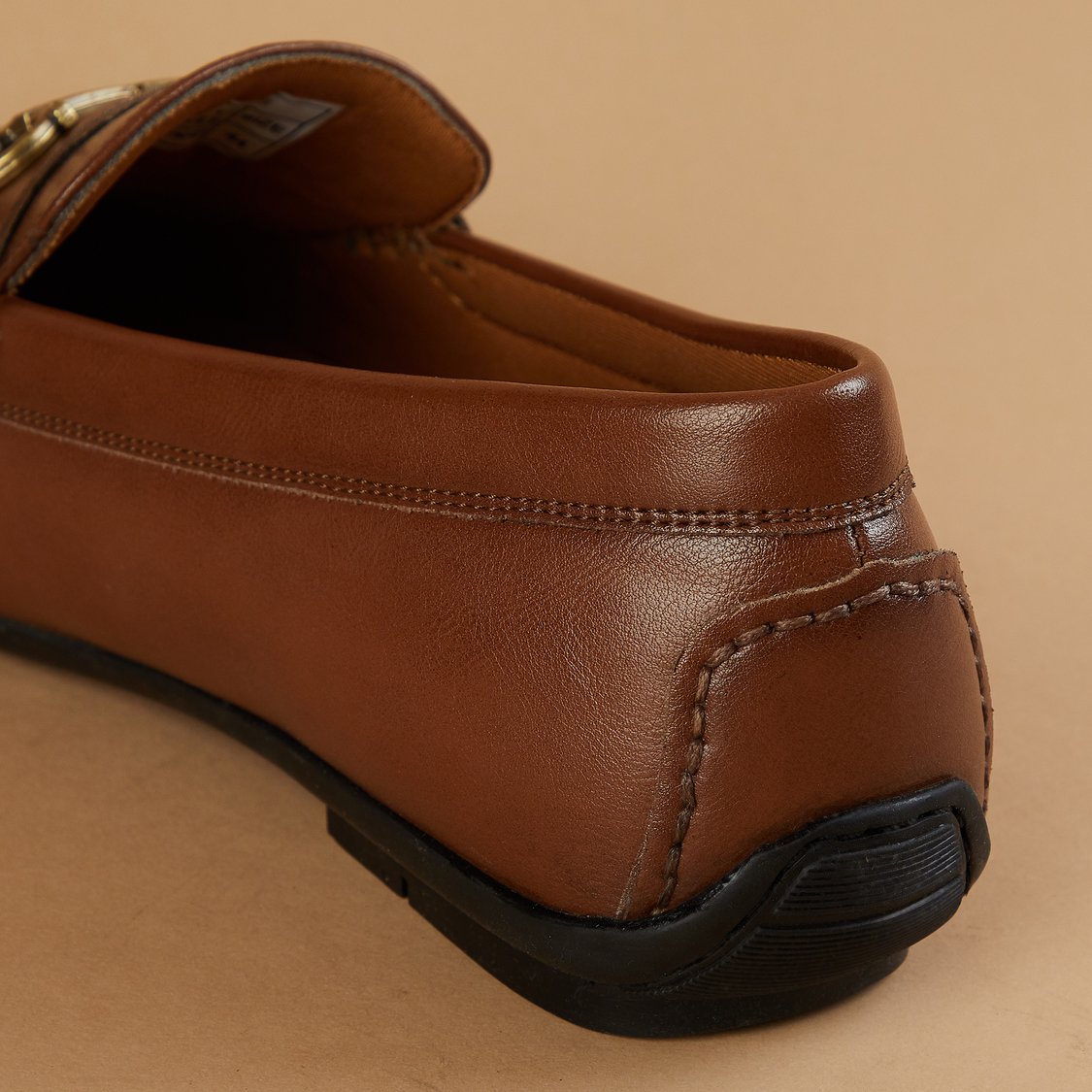 CODE Metal Accent Loafers