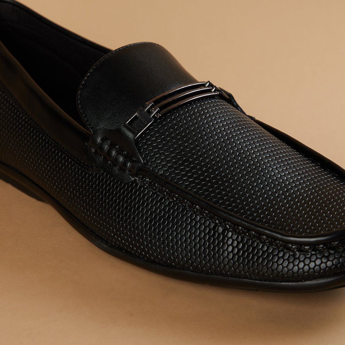 CODE Textured Loafers