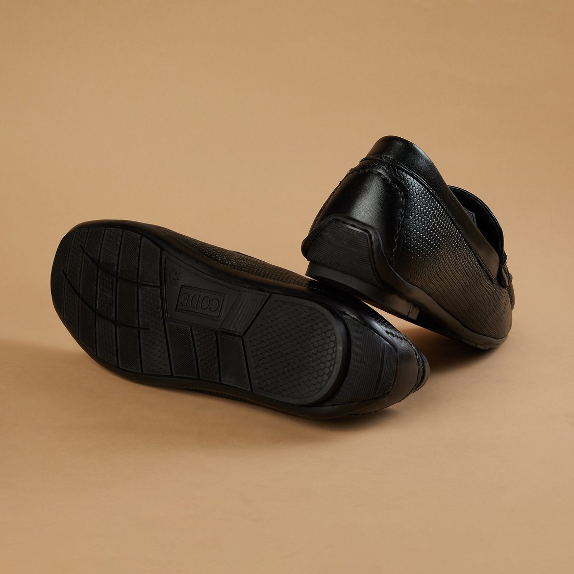 CODE Textured Loafers