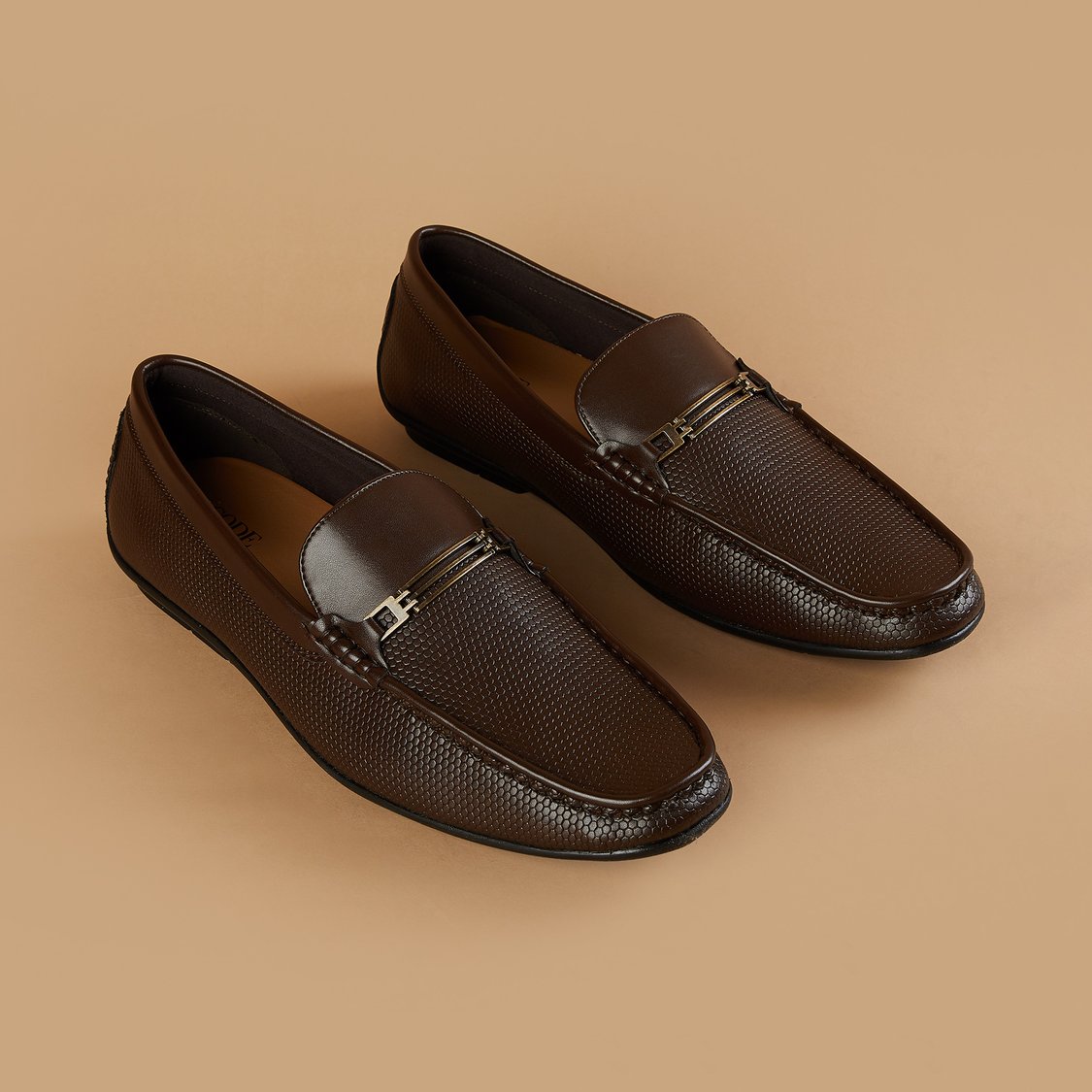 CODE Textured Loafers