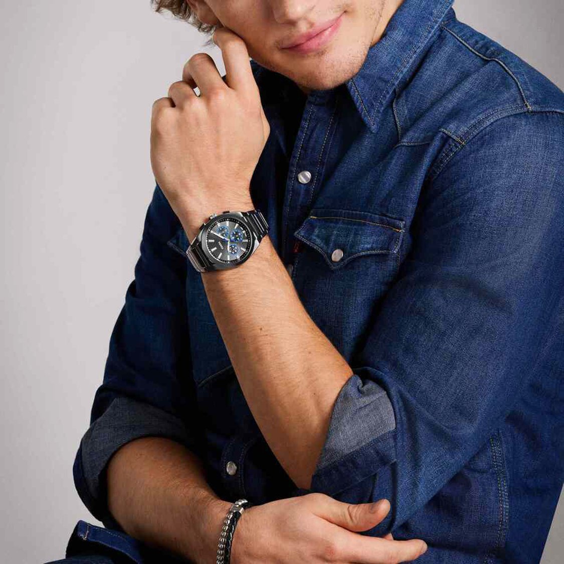 FOSSIL Everett Chronograph Watch FS6107I