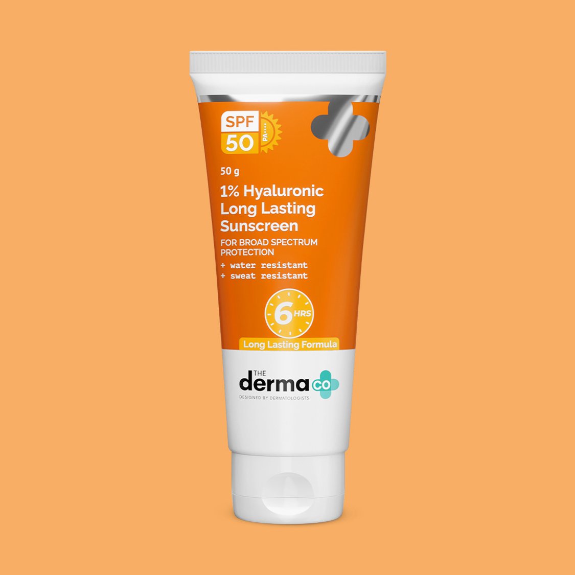 THE DERMA CO 1 Percent Hyaluronic Long Lasting Sunscreen - 50g