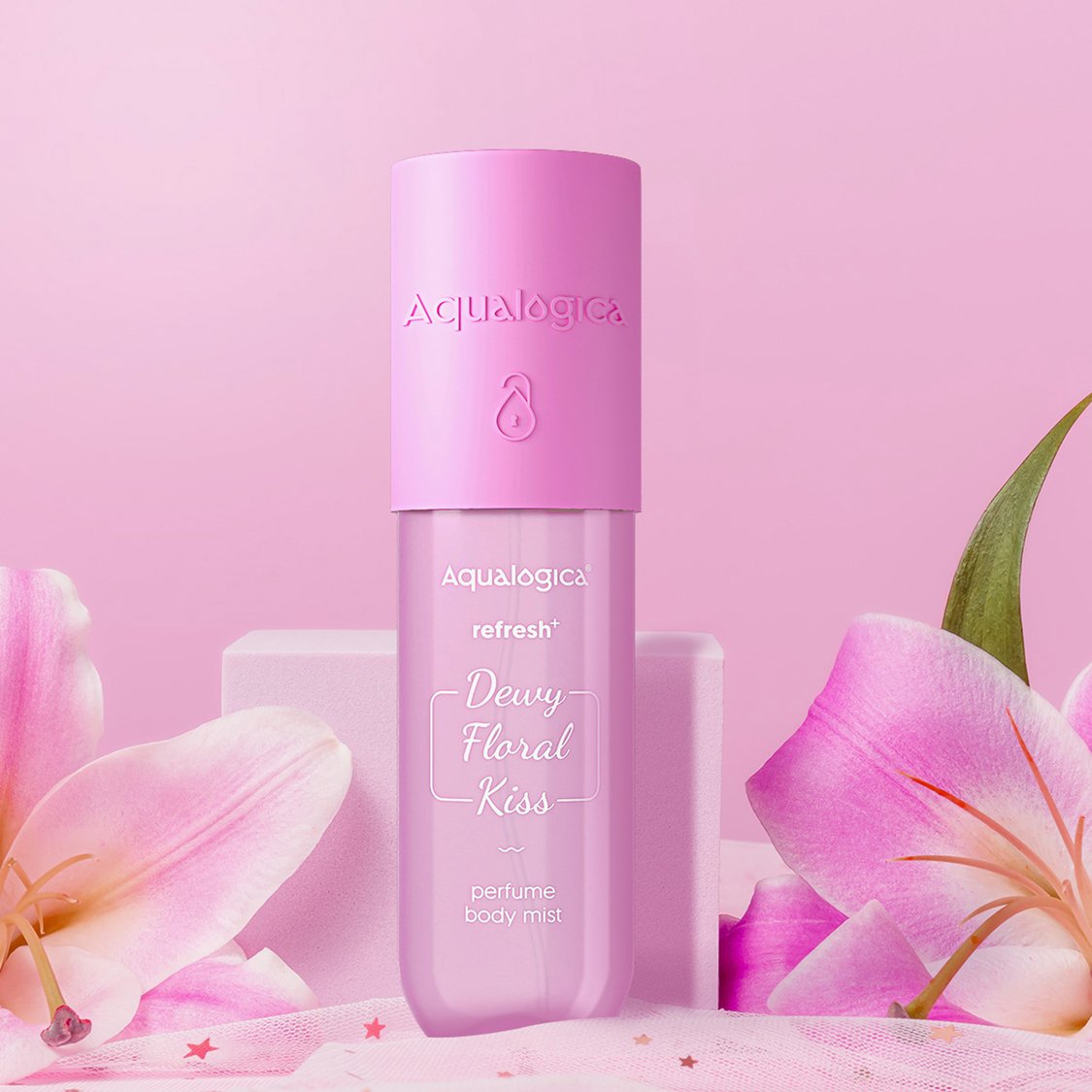 Buy AQUALOGICA Refresh And Perfume Body Mist- Dewy Floral Kiss - Main Image