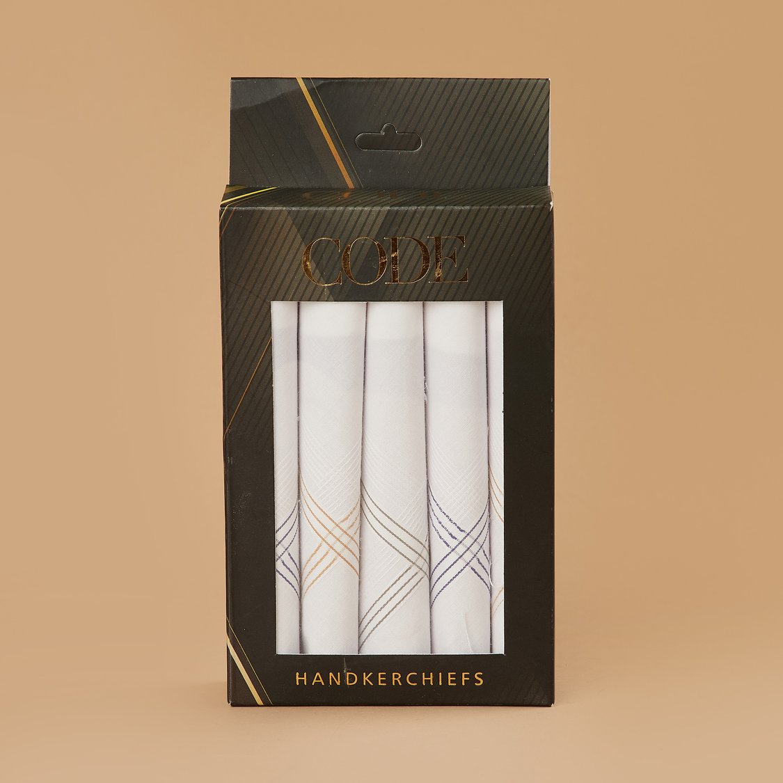 CODE Checked Handkerchiefs - Pack of 5
